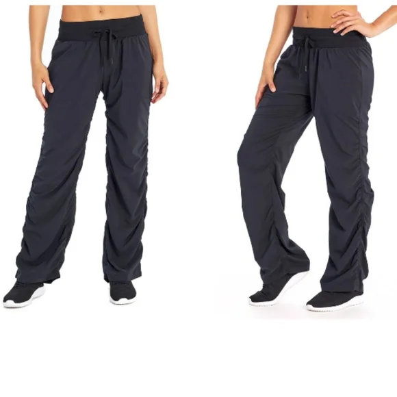 Marika, Pants & Jumpsuits, Nwt Marika Womens Eileen Woven Pants  Drawstring Dry Wik Ruched Legs